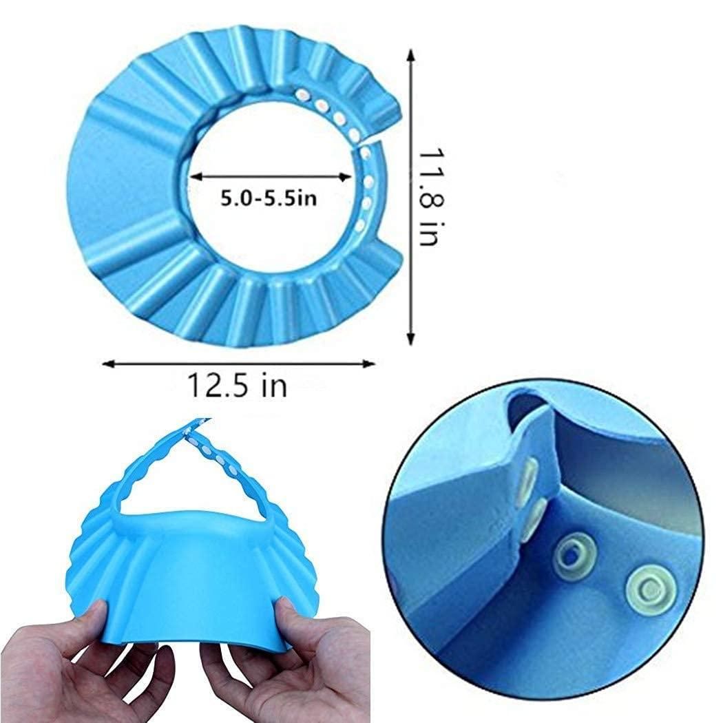 Baby Adjustable Safe Bathing Shower Cap (Buy 1 Get 1)